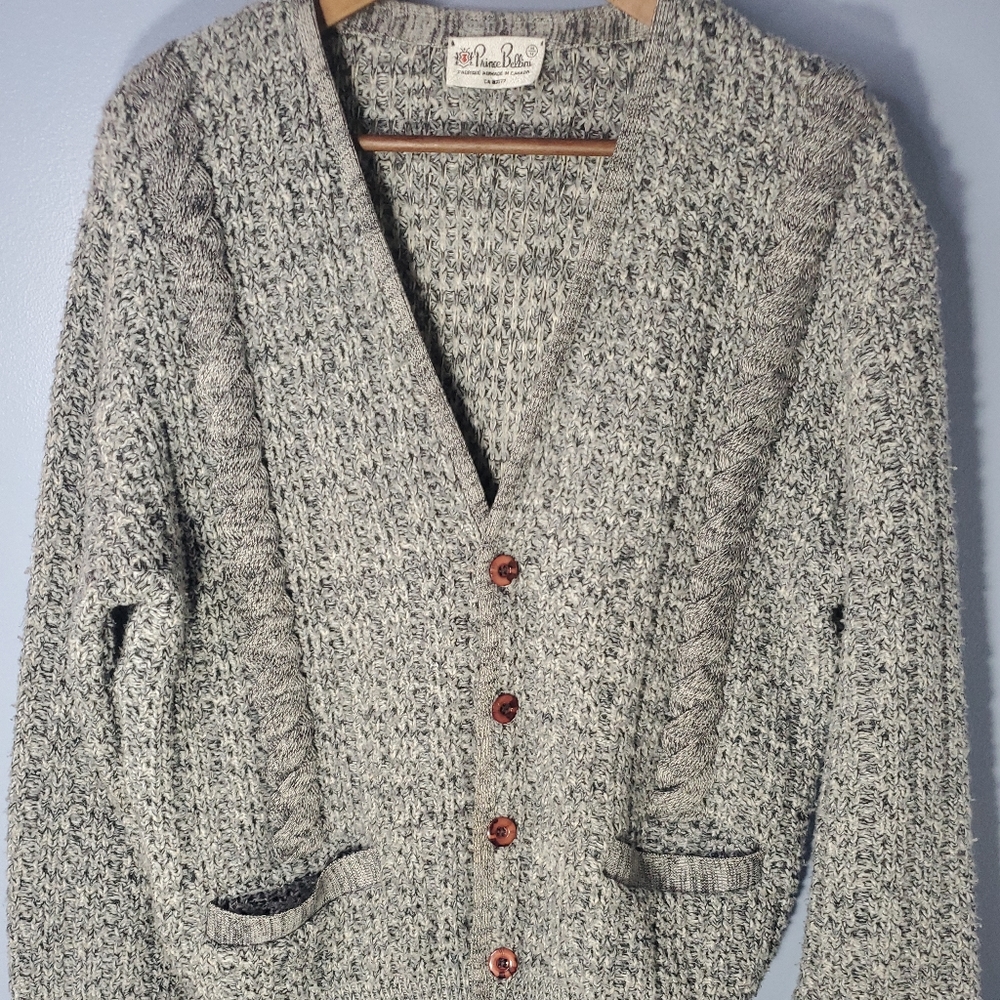 Prince Bellini Cardigan Canada Made Men Size M